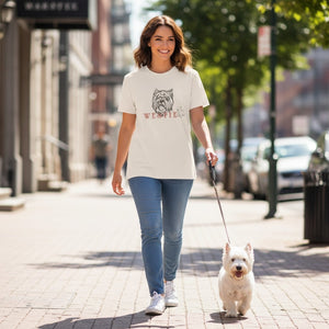 Gr8 Dog West Highland Terrier (Westie) Adult Tee Shirt