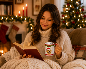 E&S Pets Beagle Christmas Mug