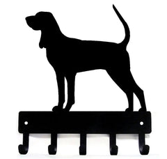 Coonhound Dog Key Rack/ Leash Hanger