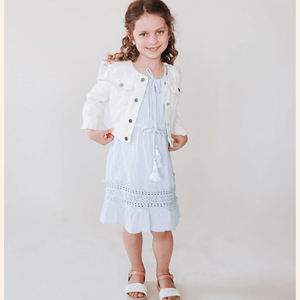 Lace Cutout Mommy & Me Dress - Child