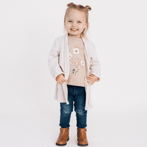 Button Down Cardigan- Child