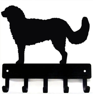 Goldendoodle Dog Key Rack/ Leash Hanger