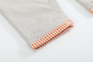 Gray Boo Applique Longall