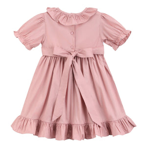 Heirloom Rose Ruffle Smocked Dress
