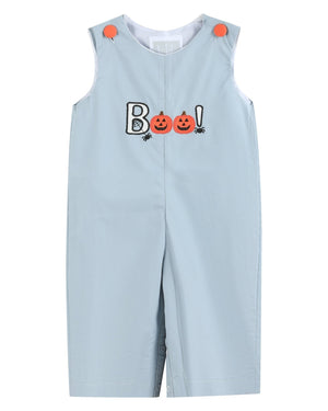 Light Gray 'Boo' Applique Longall