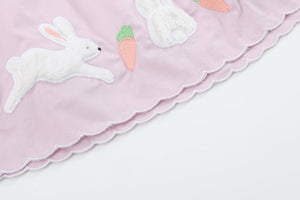 Light Purple Bunny and Flowers Dress