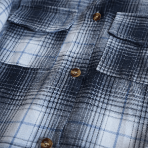 Lightweight Navy Flannel - Infant