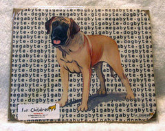Fur Children Megabyte, Gigabyte, Dog Byte Mouse Pad - Mastiff (MPMGDB95)