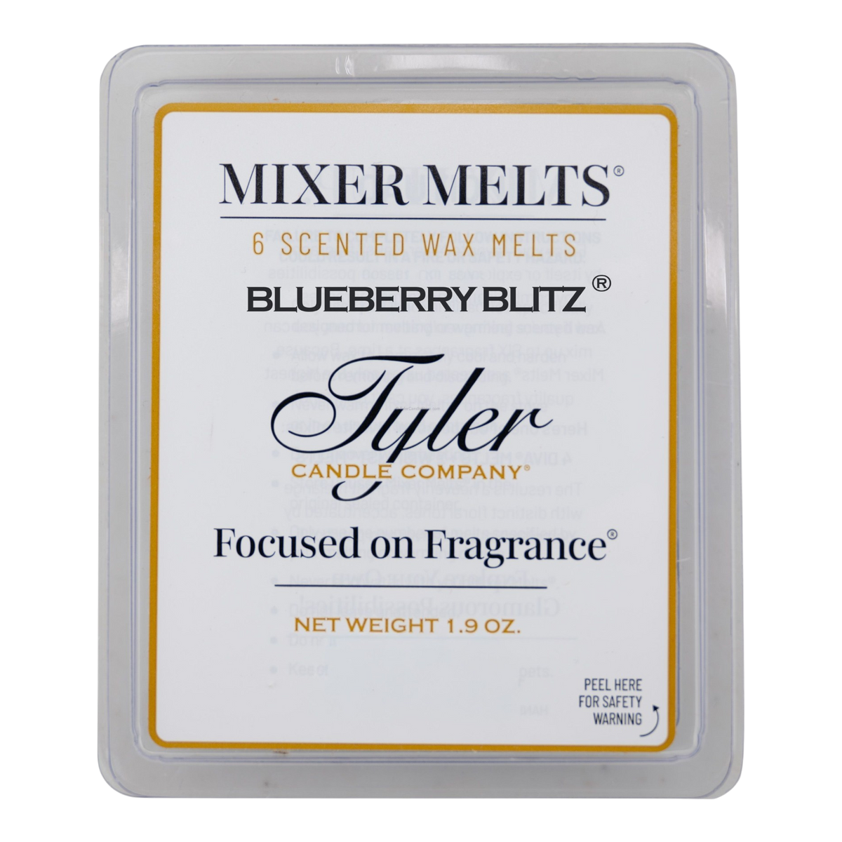 Tyler Candle Company Mixer Melt - Blueberry Blitz