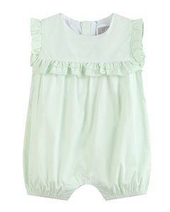 Mint Green Ruffle Jumper Romper