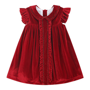 Red Velvet Holiday Dress