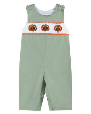 Sage Green Turkey Smocked Longall