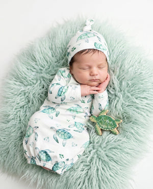 Sea Turtle Baby Gown