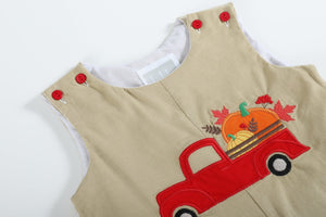 Tan Pumpkin Truck Longall