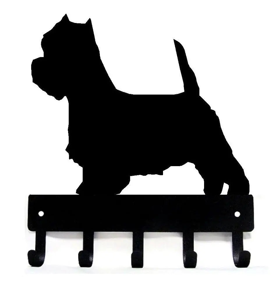 West Highland Terrier Dog Key Rack/ Leash Hanger