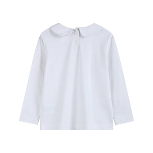 White Collared Shirt