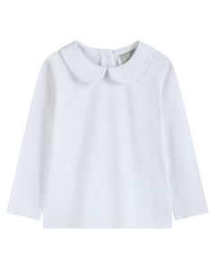 White Collared Shirt
