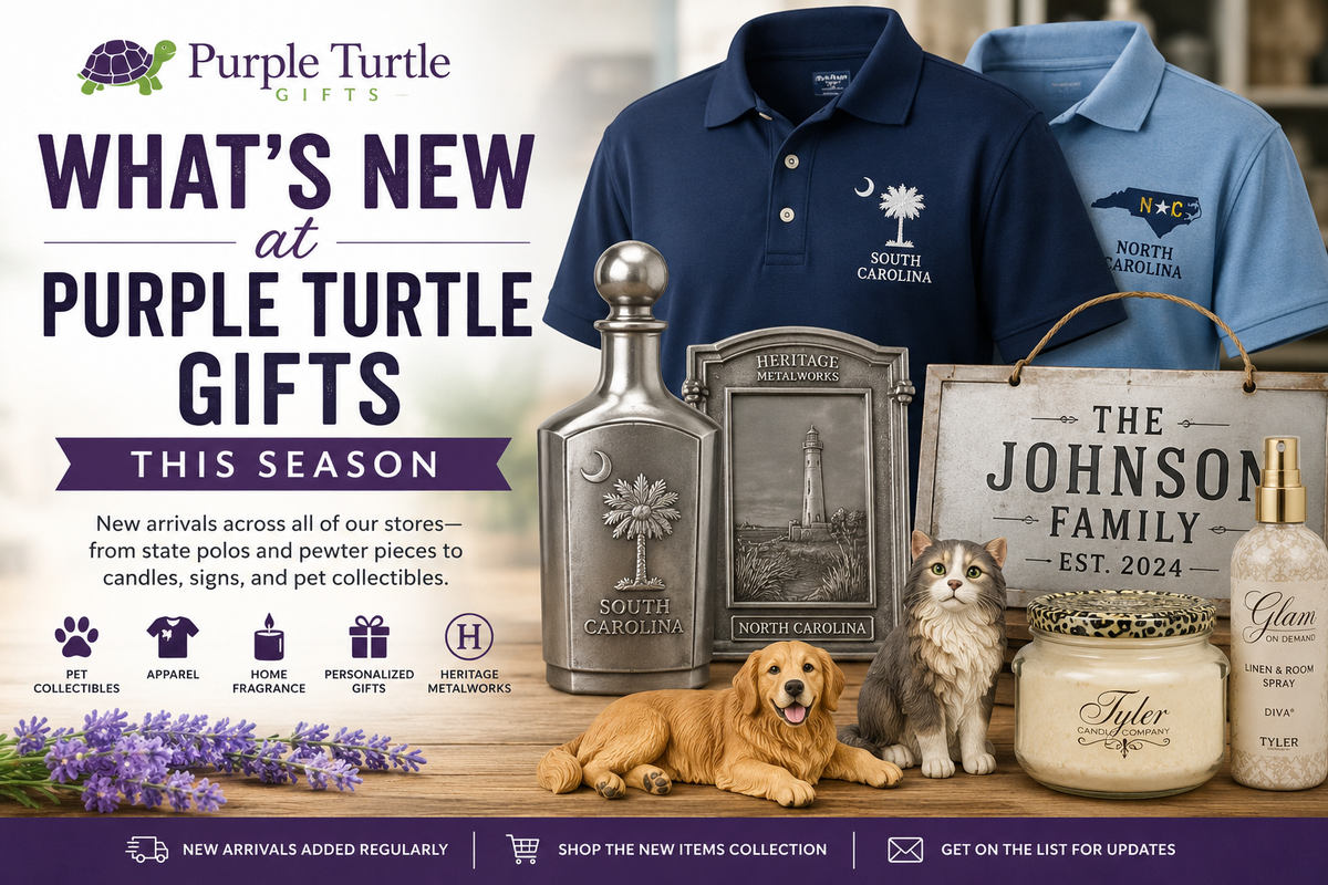 What's New at Purple Turtle Gifts This Season