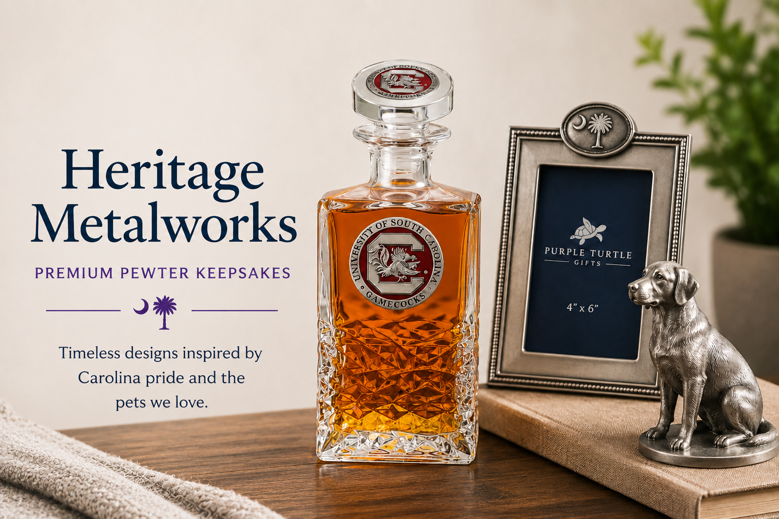 Heritage Metalworks: The Pewter Line Purple Turtle Has Been Quietly Building Out