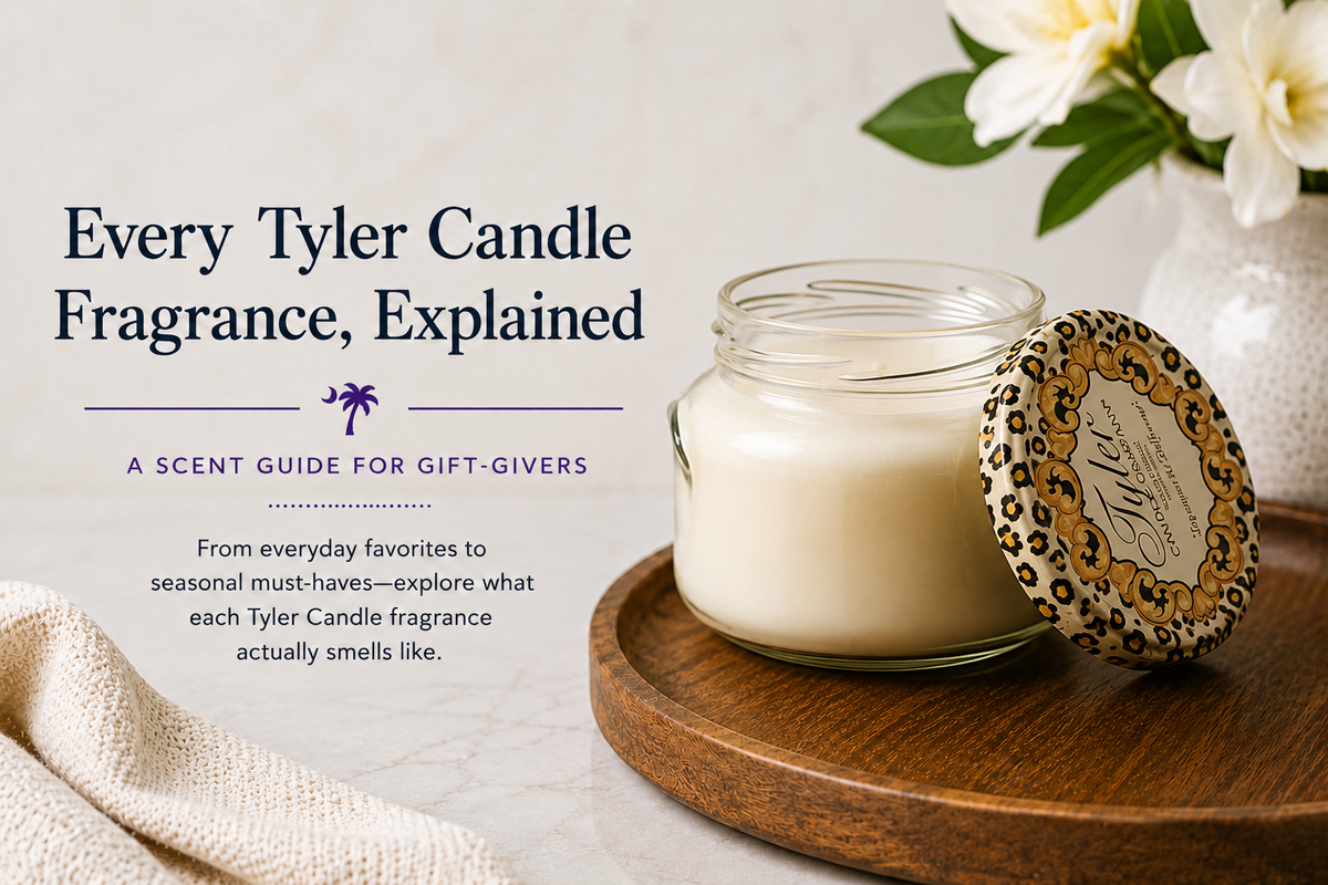 Every Tyler Candle Fragrance, Explained: A Scent Guide for Gift-Givers