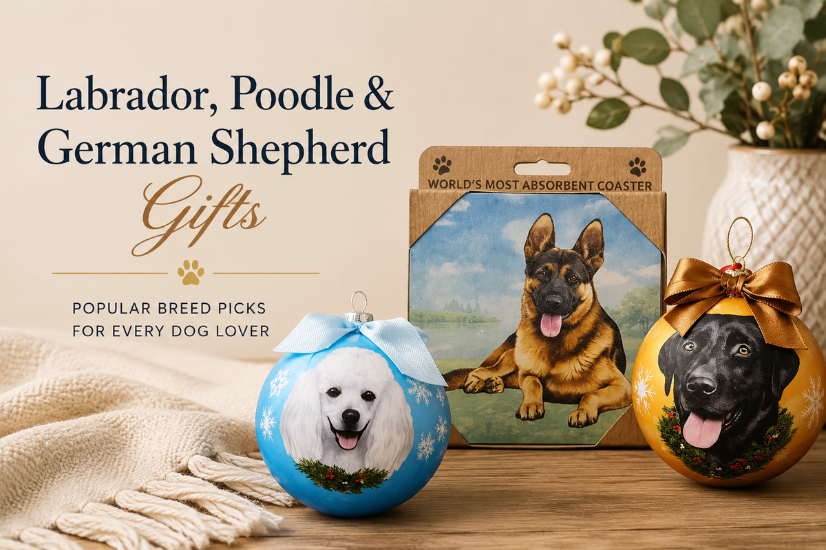 Labrador, Poodle & German Shepherd Gifts: More Popular Breed Picks