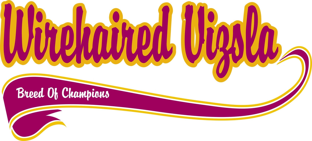 Purple Turtle Gifts - Breed of Champion Tee Shirt - Wirehaired Vizsla