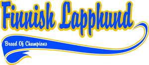 Purple Turtle Gifts - Breed of Champion (Blue) Tee Shirt - Finnish Lapphund