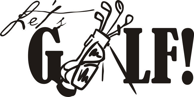 Apron -  Let's Golf (100-0016-000)