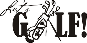 Apron -  Let's Golf (100-0016-000)