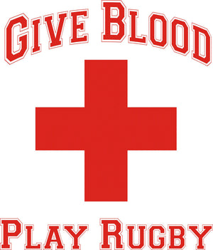 Apron -  Give Blood Play Rugby (100-0077-000)