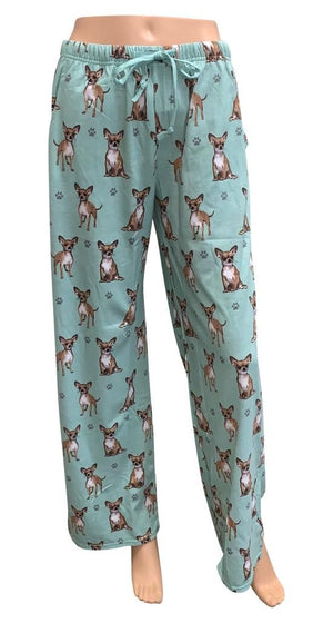 Comfies Unisex Pajama Bottoms - Chihuahua