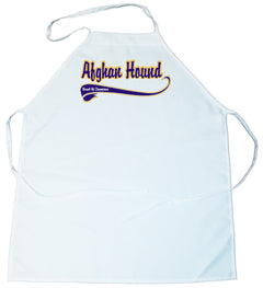 Breed of Champion (Blue) Apron - Afghan Hound (100-0002-102)