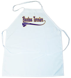 Breed of Champion (Blue) Apron - Boston Terrier (100-0002-160)