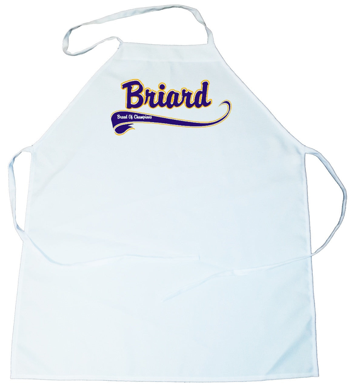 Breed of Champion (Blue) Apron - Briard (100-0002-166)
