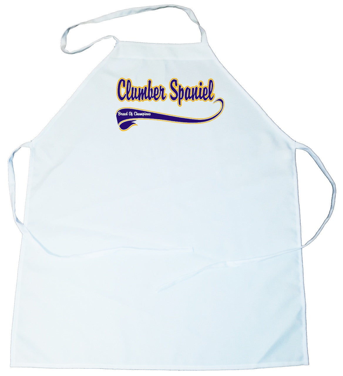 Breed of Champion (Blue) Apron - Clumber Spaniel (100-0002-196)
