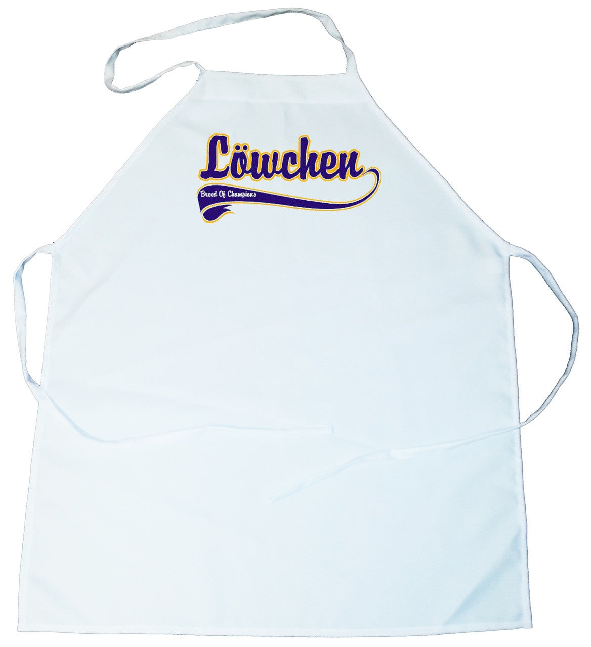 Breed of Champion (Blue) Apron - Lowchen (100-0002-290)