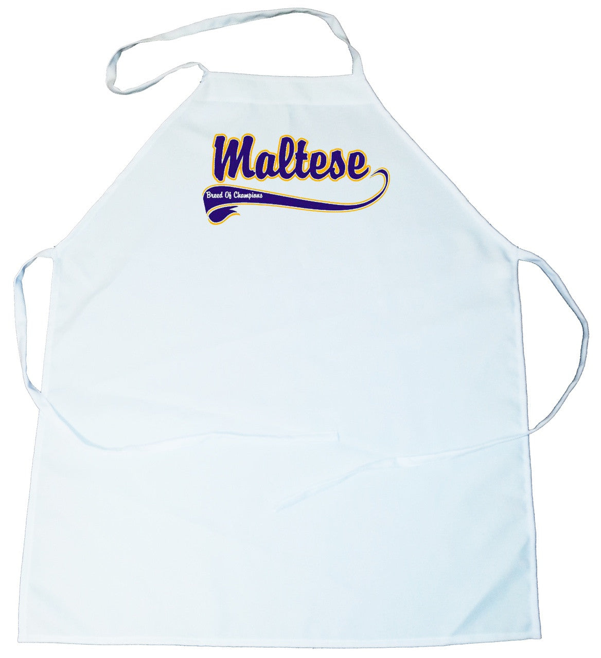Breed of Champion (Blue) Apron - Maltese (100-0002-292)