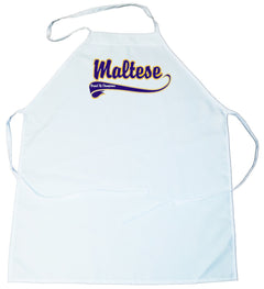 Breed of Champion (Blue) Apron - Maltese (100-0002-292)