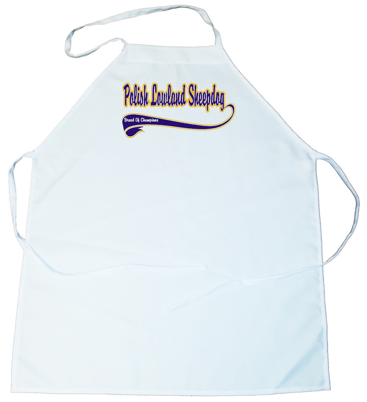 Breed of Champion (Blue) Apron - Polish Lowland Sheepdog (100-0002-336)
