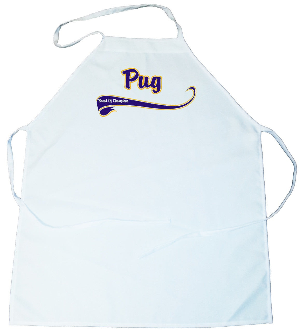 Breed of Champion (Blue) Apron - Pug (100-0002-344)