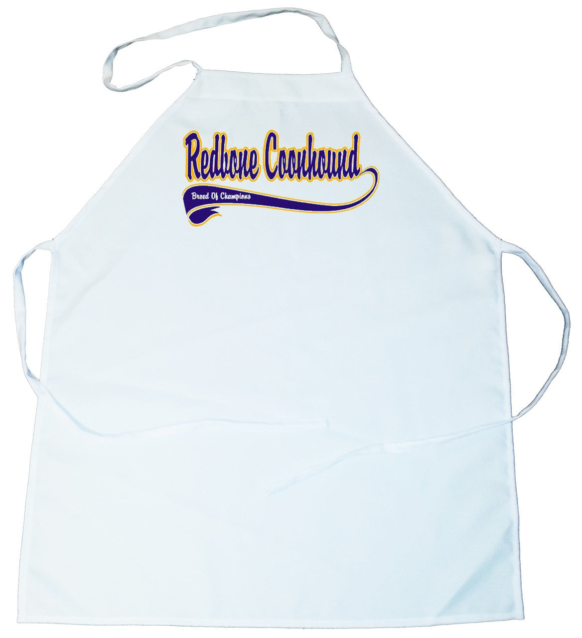 Breed of Champion (Blue) Apron - Redbone Coonhound (100-0002-348)