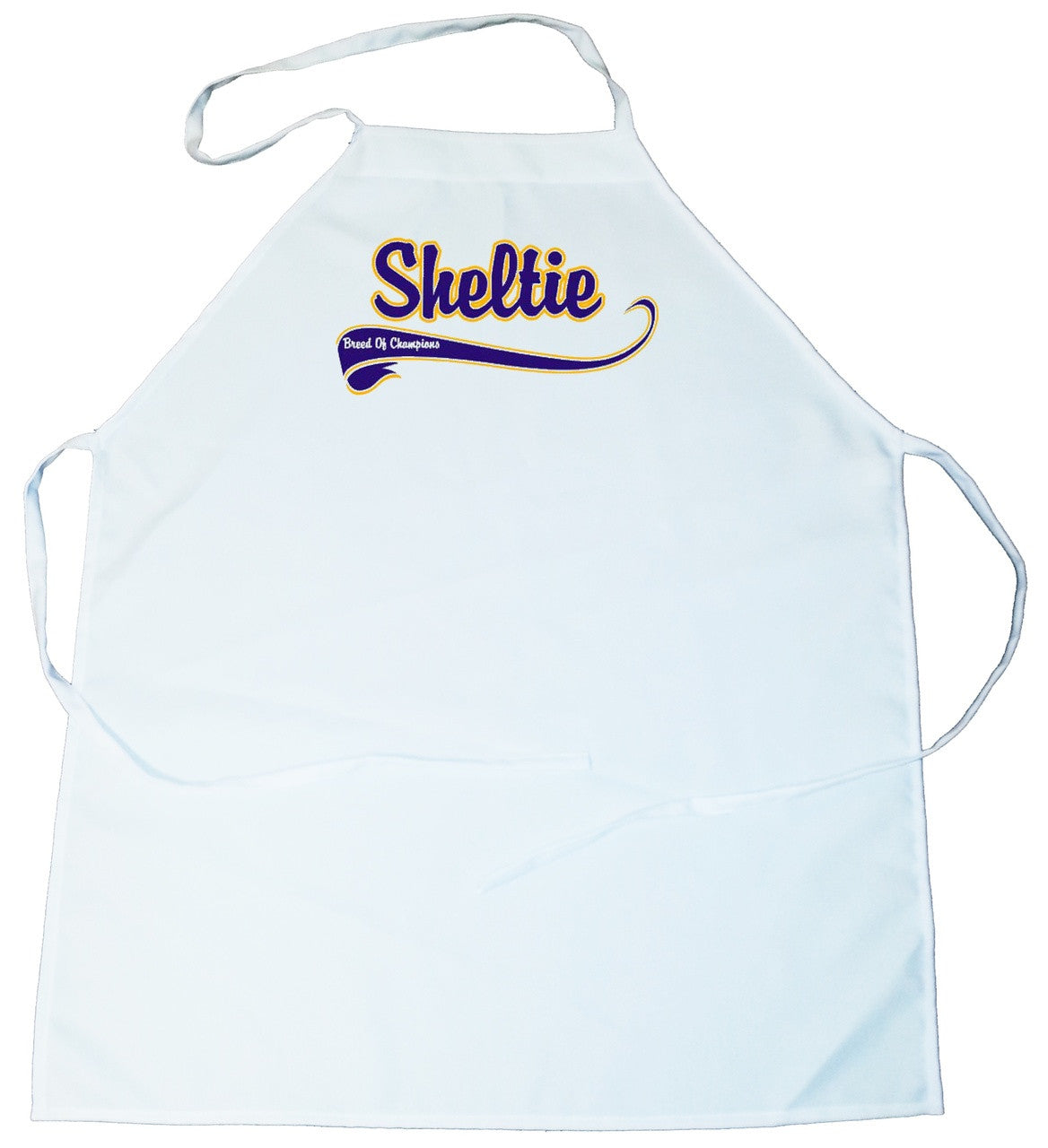 Breed of Champion (Blue) Apron - Sheltie (100-0002-368A)