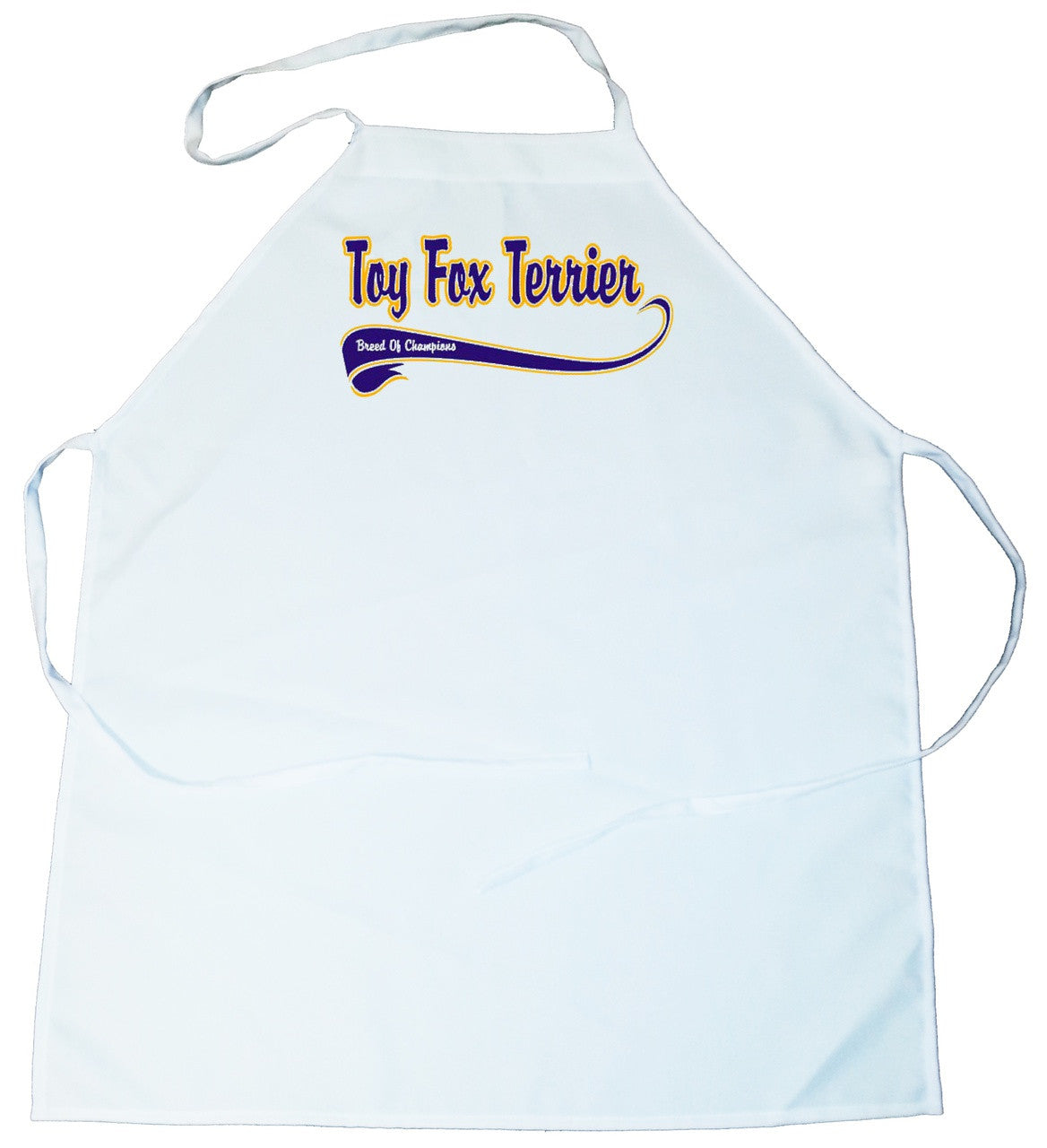 Breed of Champion (Blue) Apron - Toy Fox Terrier (100-0002-398)
