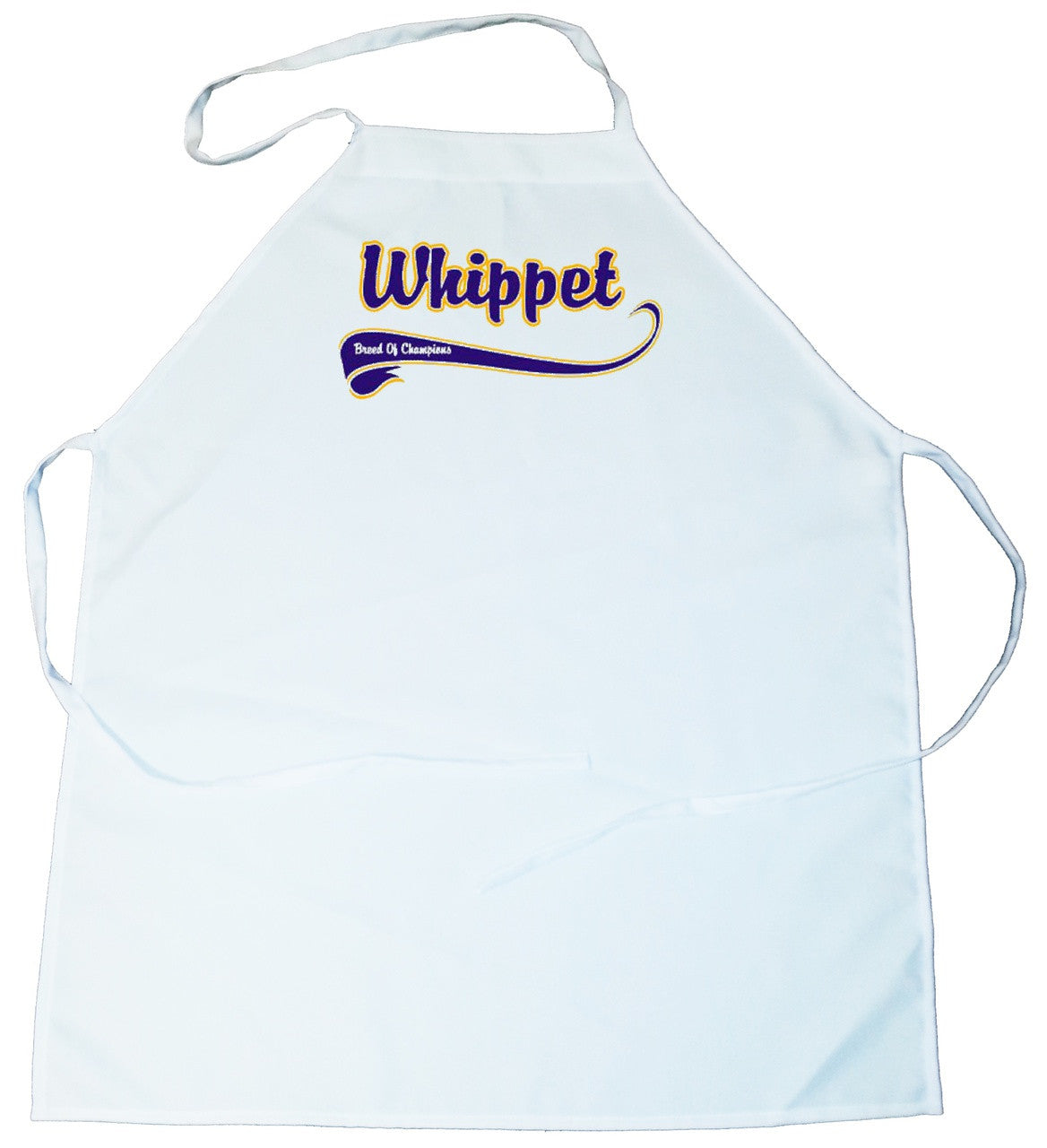 Breed of Champion (Blue) Apron - Whippet (100-0002-410)