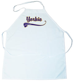 Breed of Champion (Blue) Apron - Yorkie (100-0002-416A)