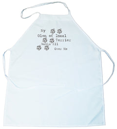My Glen of Imaal Terrier Walks All Over Me Apron (100-0004-242)