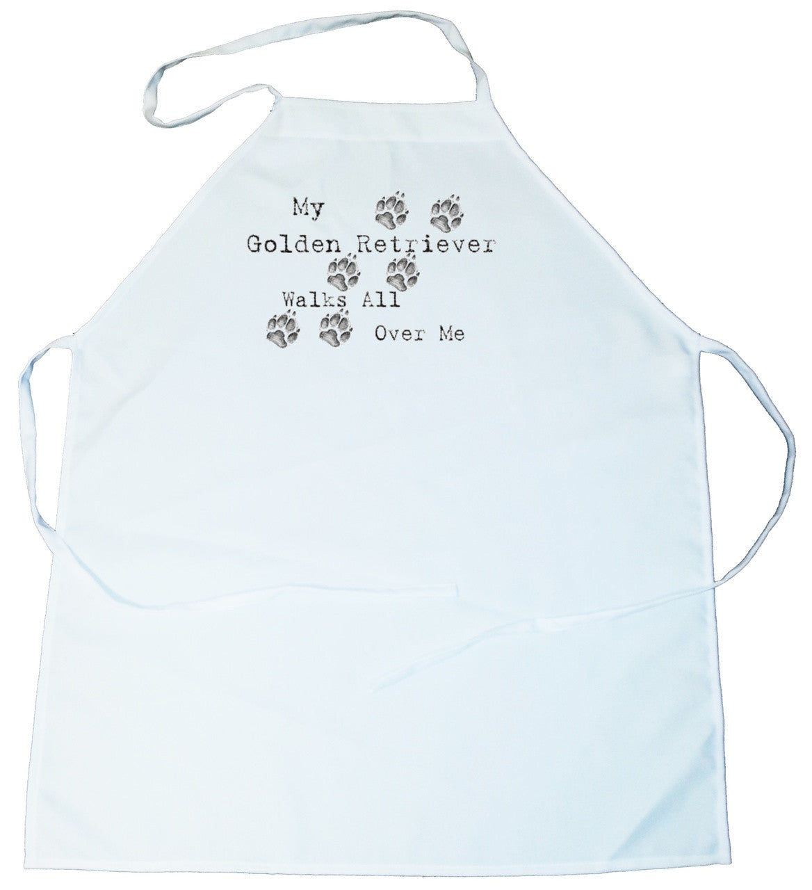 My Golden  Walks All Over Me Apron (100-0004-244)