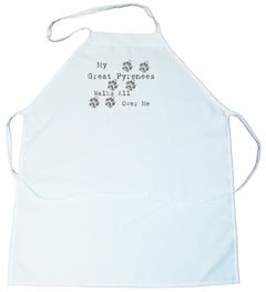 My Great Pyrenees Walks All Over Me Apron (100-0004-250)