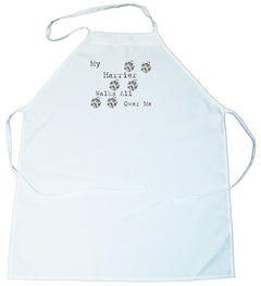 My Harrier Walks All Over Me Apron (100-0004-256)