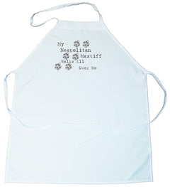My Neapolitan Mastiff Walks All Over Me Apron (100-0004-304)